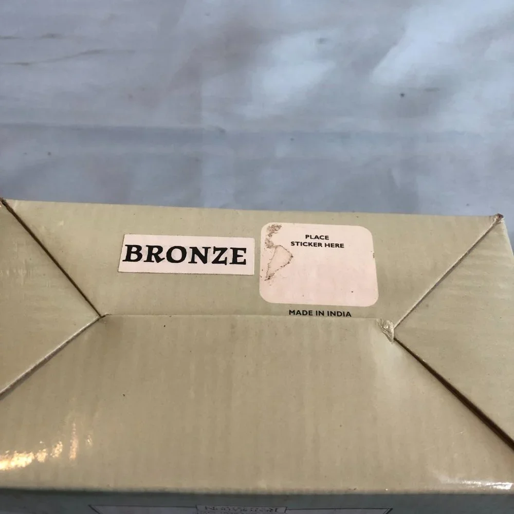 Restoration Hardware Jerome Demi Bud Vases Bronze Set #F26